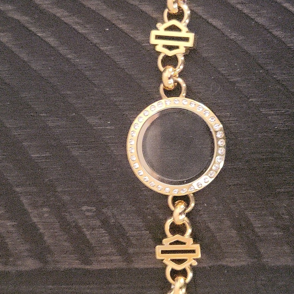 Nwot harley Davidson charm bracelet